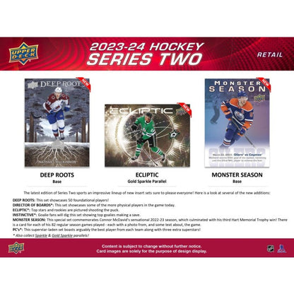 2023-24 Upper Deck Series 2 Hockey Blaster 20 Box Case
