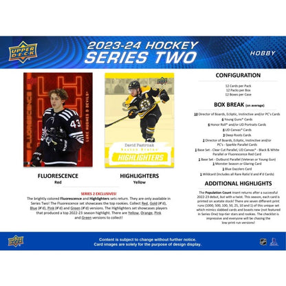 2023-24 Upper Deck Series 2 Hockey Hobby Box