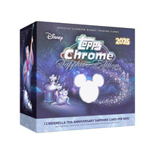 2025 Topps Chrome Disney Sapphire Edition Box