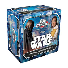 2025 Topps Star Wars Chrome Sapphire Edition Box