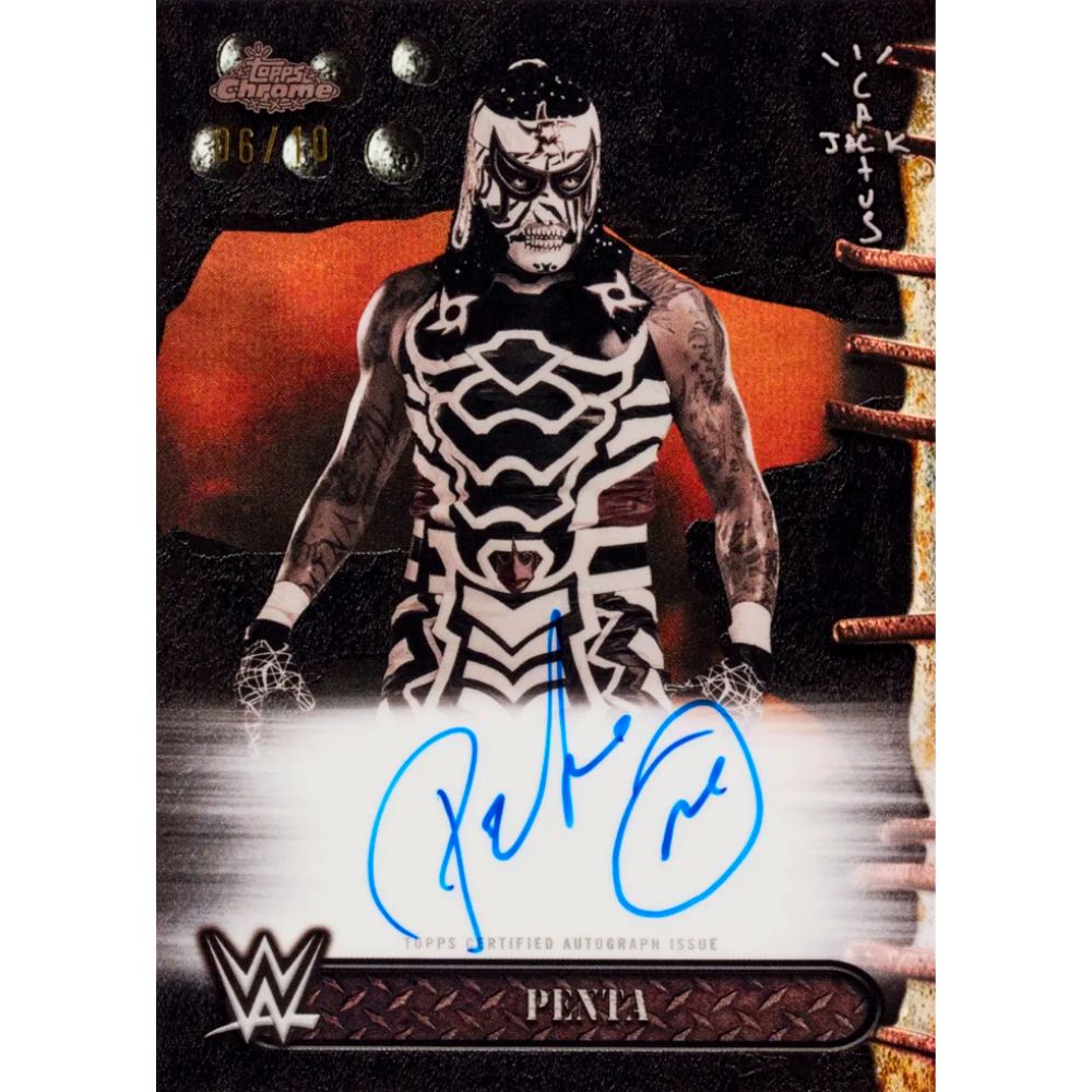 2025 Topps Chrome WWE X Cactus Jack Hobby Box