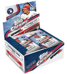 2025 Topps Chrome Update Series Baseball Jumbo Box
