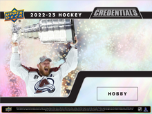 2022-23 Upper Deck Credentials Hockey Hobby Box