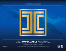 2023 Panini Impeccable Football Hobby 3 Box Case