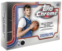 2025-26 Topps Chrome Basketball Breakers Delight 6 Box Case