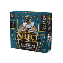 2022 Panini Select Football Hobby 12 Box Case