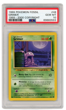 1999-2000 Fossil Grimer 48/62 PSA 10 (#1317)