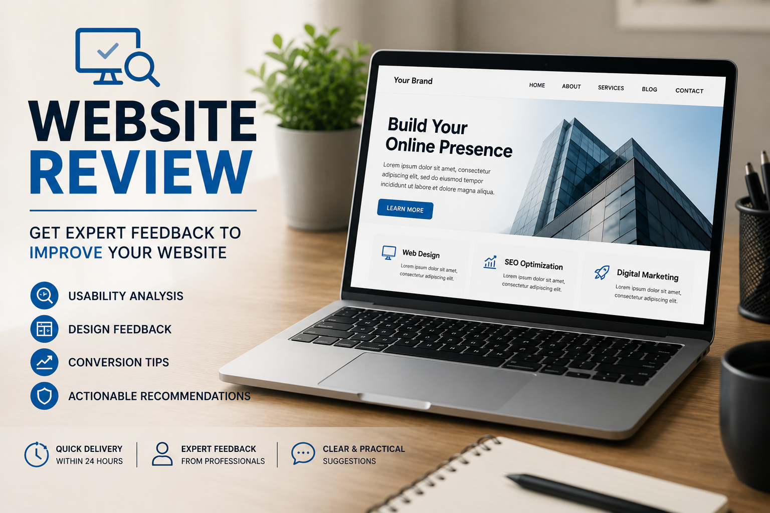 Website Homepage Review