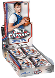 2025-26 Topps Chrome Basketball Hobby Box