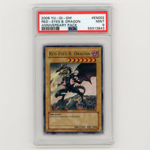 2008 Yu-Gi-Oh Red Eyes Black Dragon Anniversary Pack EN002 PSA 9 (#AF4)
