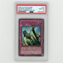 2002 YuGiOh MRD Solemn Judgement Metal Raiders 1st #127 PSA 10 (#AF31)