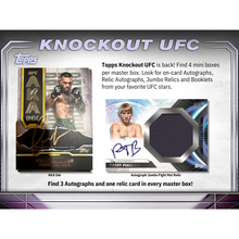 2024 Topps UFC Knockout Hobby Box
