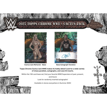 2025 Topps Chrome WWE x Cactus Jack Hobby Box
