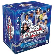 2025 Topps Chrome Sapphire Baseball Hobby Box